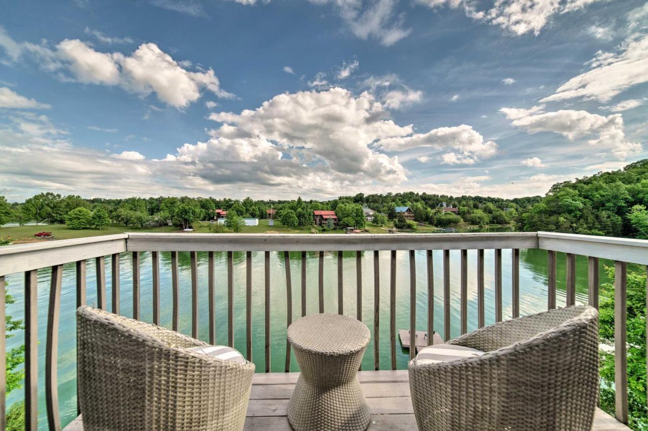 Sevierville Lake House With Deck And Foosball Table! Exterior photo